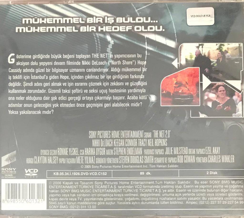 The Net 2.0 VCD Film VCD8430 - 2
