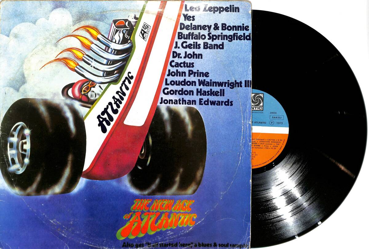 The New Age Of Atlantic (Yugoslavya Baskı) LP PLAK (10/8.5) PLK25943 - 1