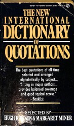 The New International Dictionary of Quotations NDR92537 - Gökçekoleksiyon
