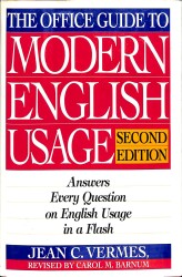 The Office Guide to Modern English Usage NDR89060 - Gökçekoleksiyon