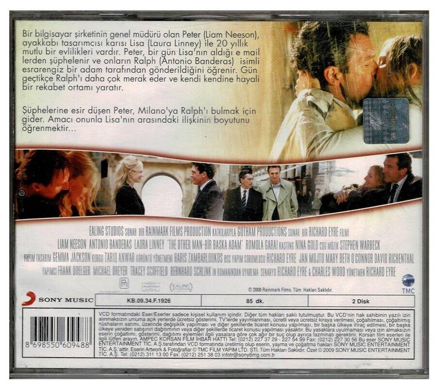 The Other Man - Bir Başka Adam VCD Film VCD179 - 2