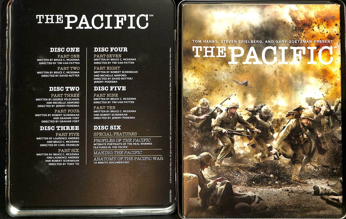 The Pacific Film - HBO Özel Set Metal Kutulu DVD (İkinci El - Açıklamayı Okuyunuz) DVD2698 - 2