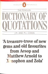 The Penguin Dictionary Of Quotations NDR92534 - Gökçekoleksiyon