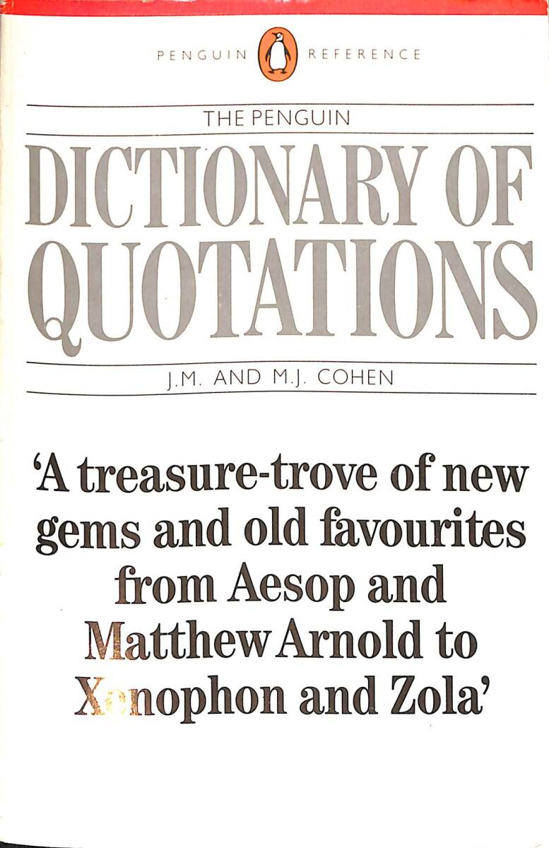 The Penguin Dictionary Of Quotations NDR92534 - 1