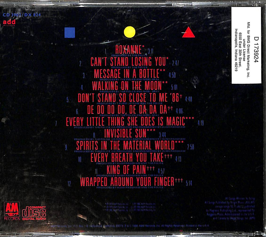 The Police - Every Breath You Take CD (İkinci El) CD4169 - 2