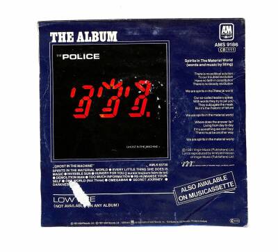 The Police - Spirits In The Material World Low Life PLAK (109) PLK18899 - 2