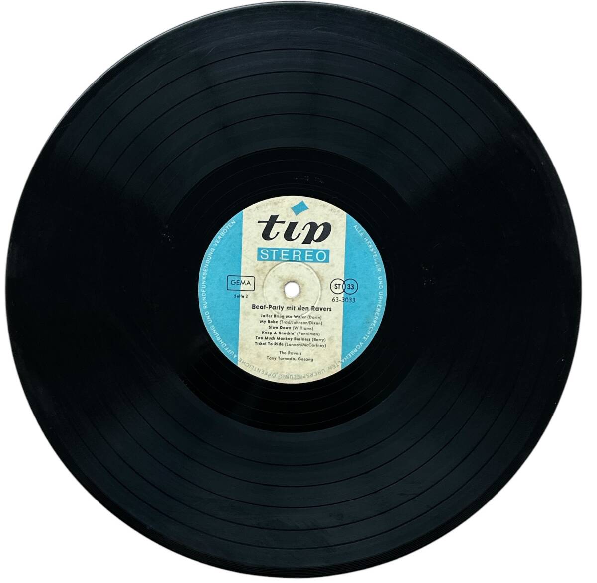 The Ravers (4) ‎– Beat Party Mit Den Ravers LP Plak (10/7) PLK25550 - 2