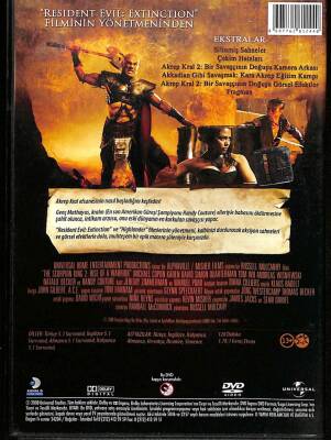 The Scorpion King 2 Rise Of A Warrior - Akrep Kral 2 DVD Film (1010 Kondisyon - Sıfır Ayarındadır) DVD1341 - 11