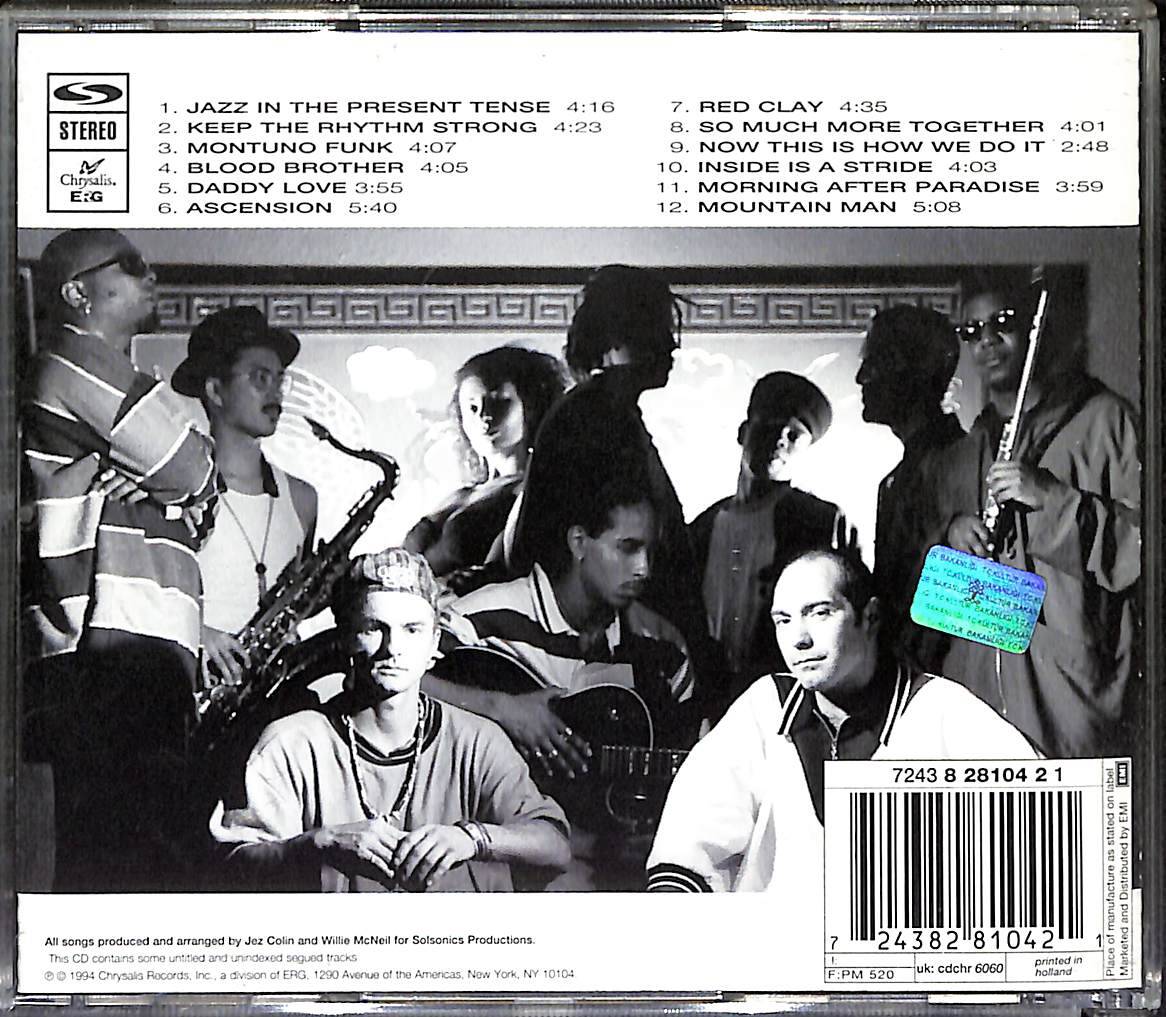 THE SOLSONICS JAZZ İN THE PRESENT TENSE CD (İkinci El) CD4685 - 2