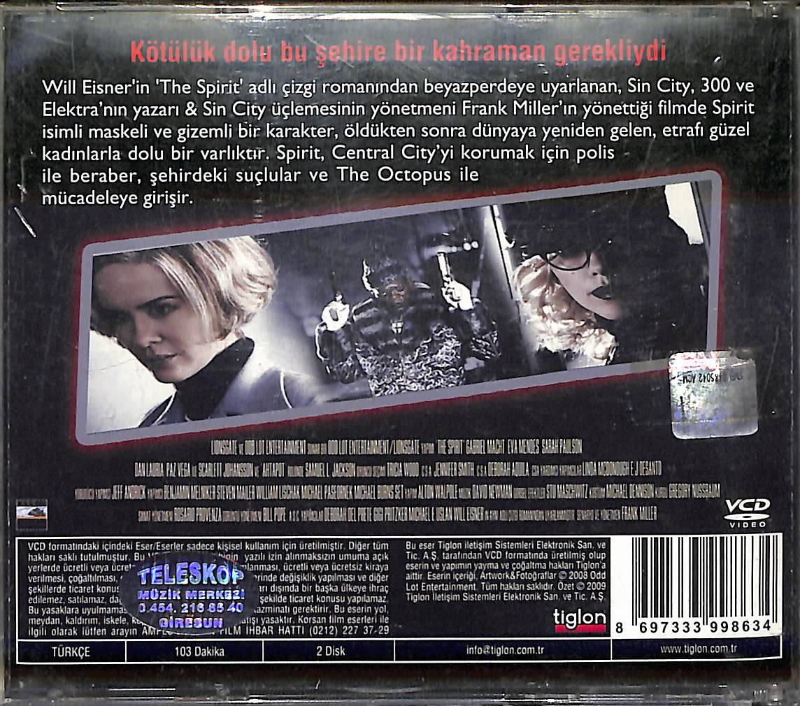 The Spirit VCD Film (İkinci El - 10/6.5) VCD26501 - 2