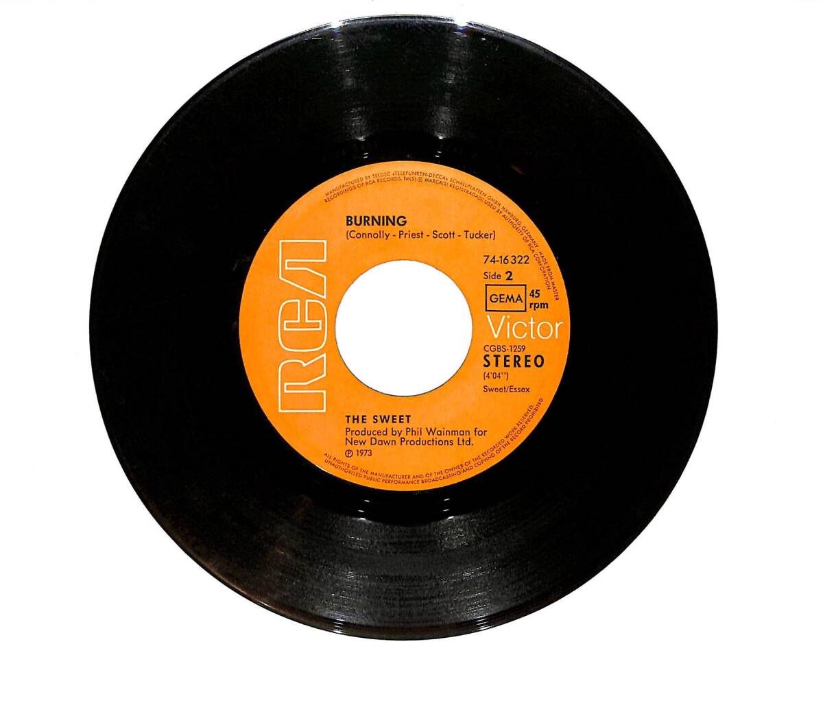 The Sweet - Hell Raiser PLAK 1973 (10/7.5) PLK26289 - 1