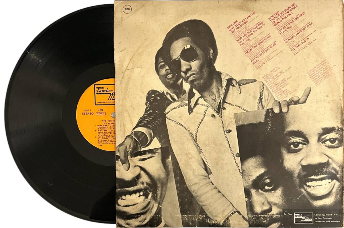 The Temptations - Do The Temptations LP Plak (10/7.5) PLK25514 - 2