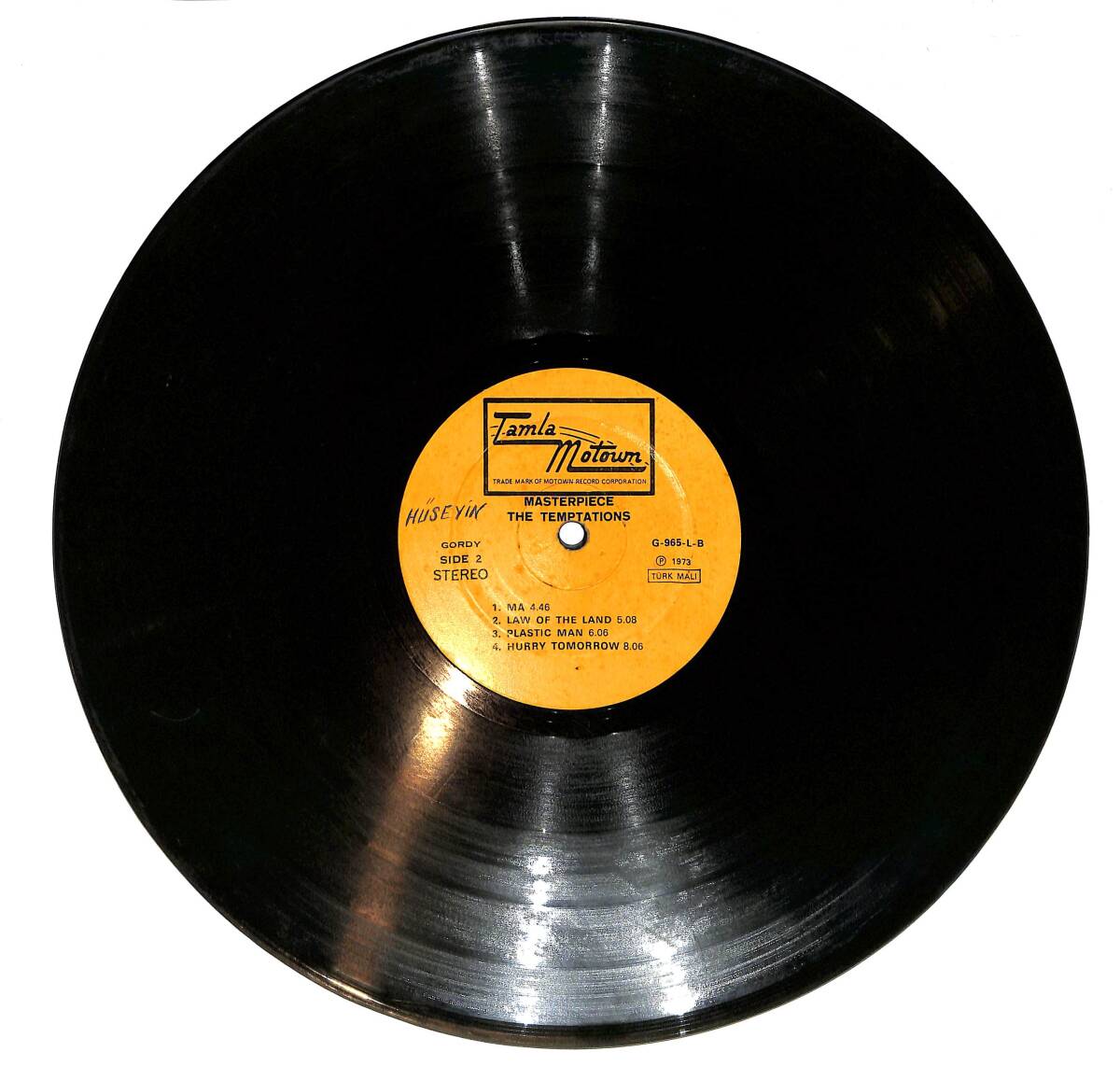 The Temptations - Masterpiece LP PLAK (Açıklamayı Okuyunuz) PLK26652 - 1