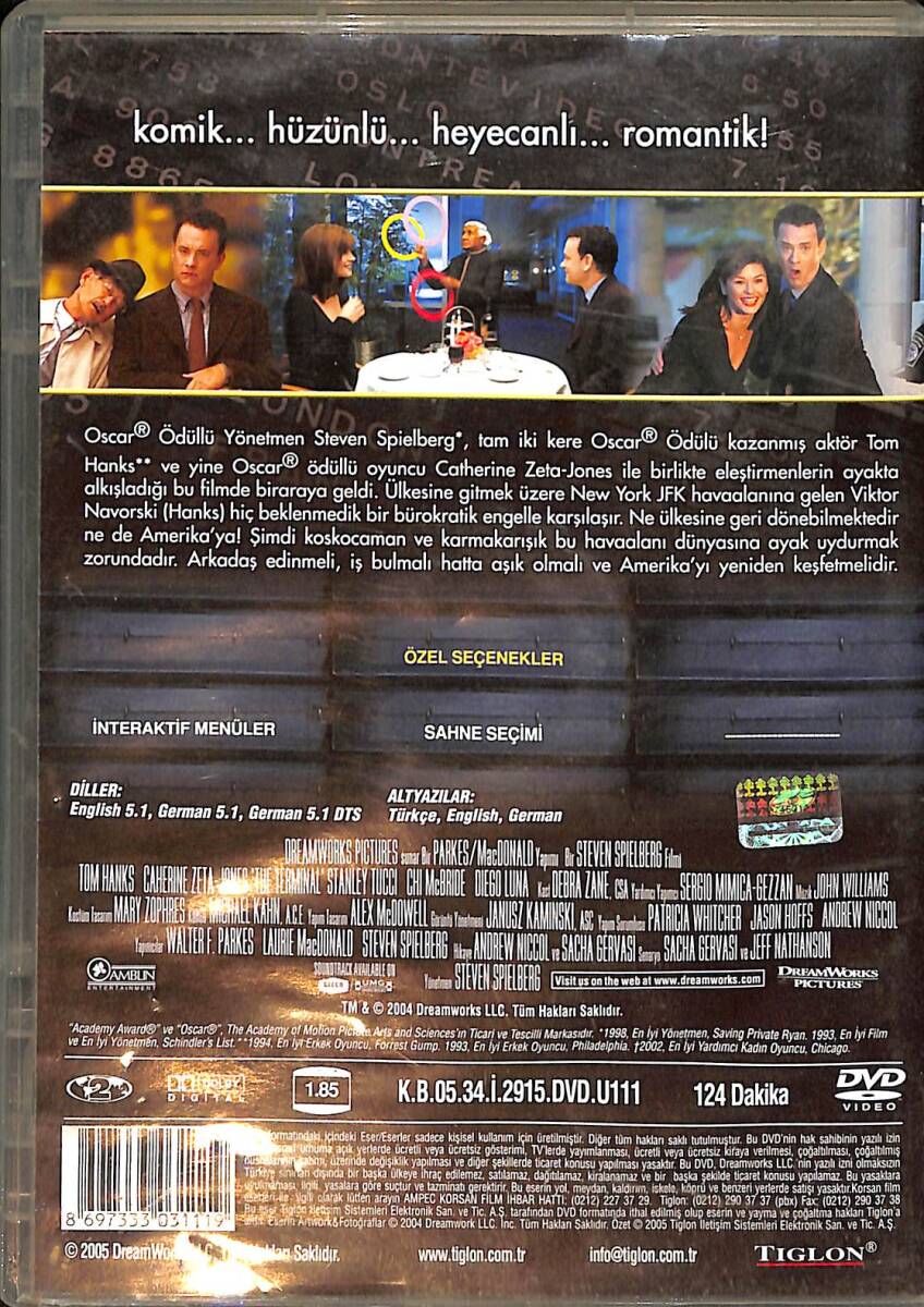 The Terminal DVD Film (Sıfır) DVD2814 - 2