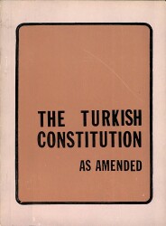 The Turkish Constitution As Amended NDR92307 - Gökçekoleksiyon
