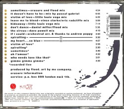 The Two Ring Circus - Erasure CD (İkinci El) CD4135 - 2