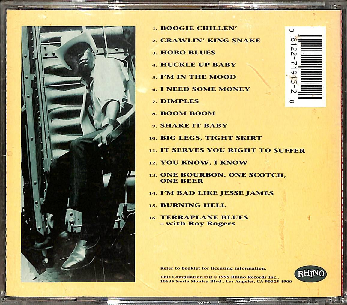 The Very Best Of John Lee Hooker CD (İkinci El) CD4848 - 2