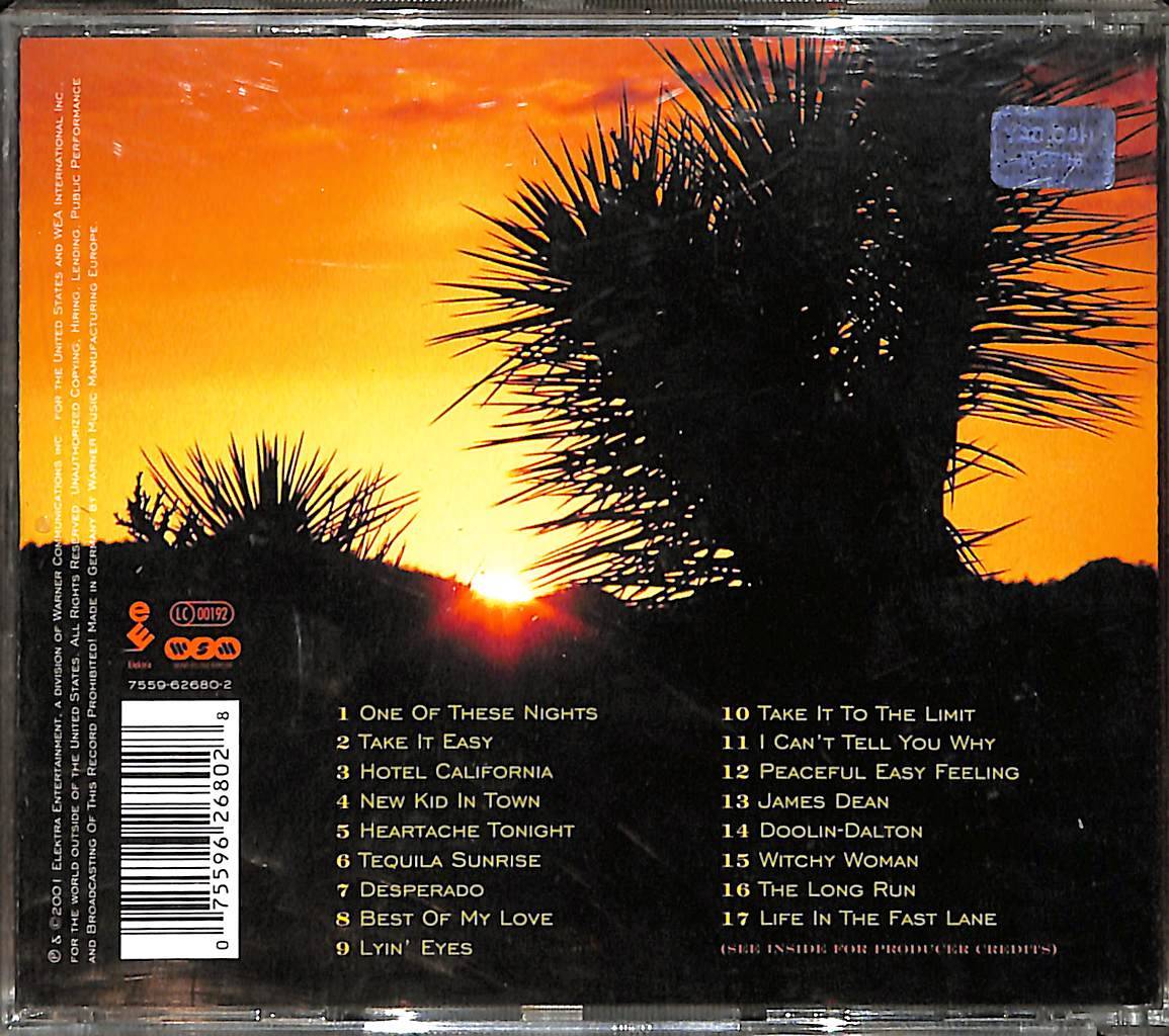 The Very Best of The Eagles (İkinci El) CD5179 - 2