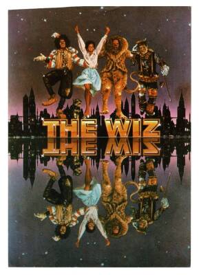 The Wiz Filmi Büyük Boy Kartpostal KRT9385 - 1