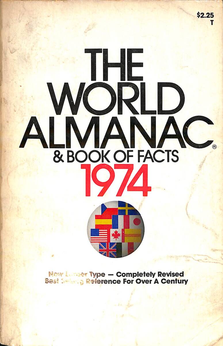 The World Almanac & Book of Facts 1974 NDR92995 - 1