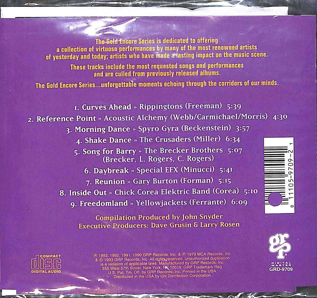 The World of Contemporary Jazz Groups (Gold Encore Series) CD (İkinci El) CD5817 - 2
