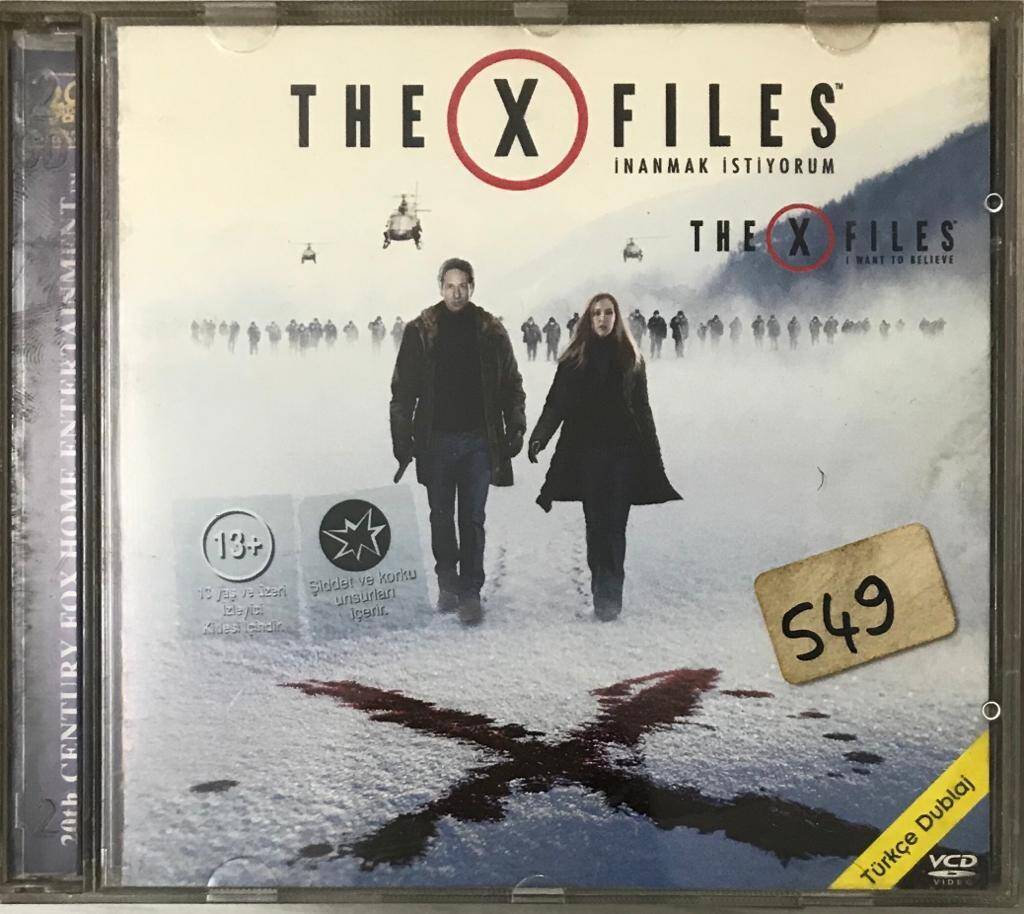 The X Files -İnanmak İstiyorum VCD Film VCD3974 - 1