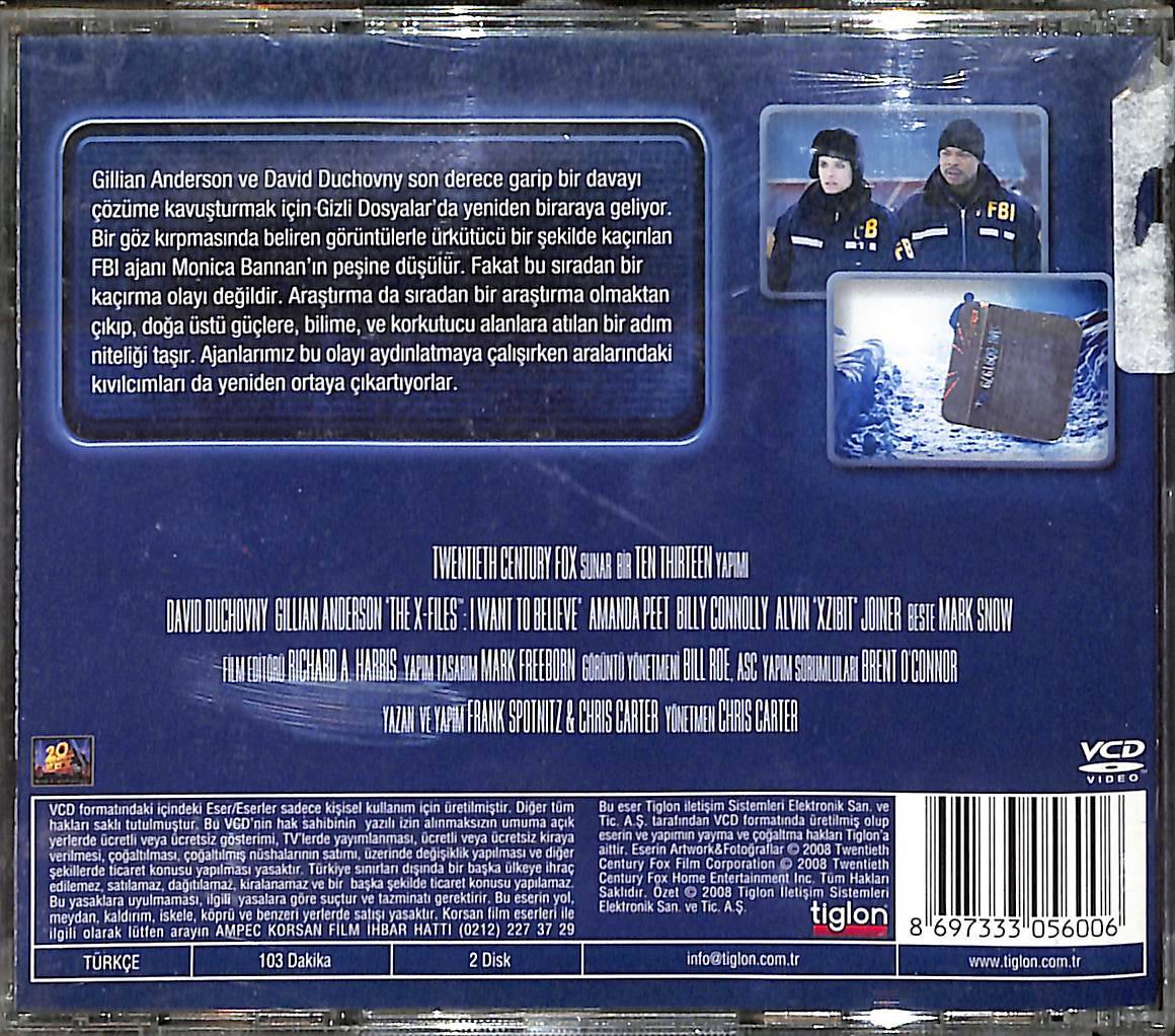 The X Files VCD Film (İkinci El - 10/8) VCD26441 - 2