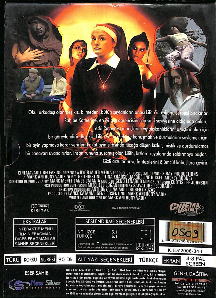 Thirsting - Ayin DVD (İkinci El) DVD2745 - 2