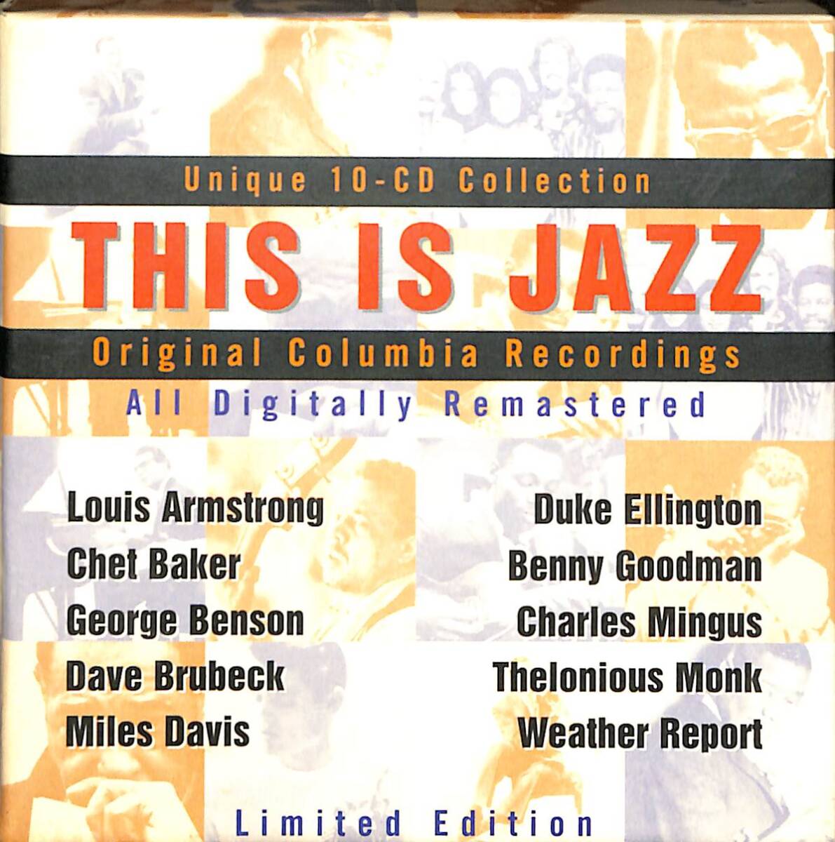 This Is Jazz Unique 10 CD Collection Original Columbia Recordings Limited Edition CD (İkinci El) CD4624 - 1