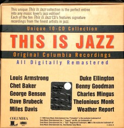 This Is Jazz Unique 10 CD Collection Original Columbia Recordings Limited Edition CD (İkinci El) CD4624 - 2