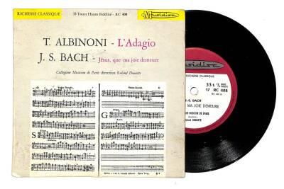 Thomas Albinoni - Ladagio Pour Cordes Et Orgue PLAK (107.5) PLK22321 - 2
