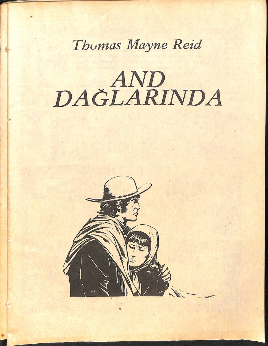 Thomas Mayne Reid - And Dağlarında Çizgi Roman NDR98320 - 1