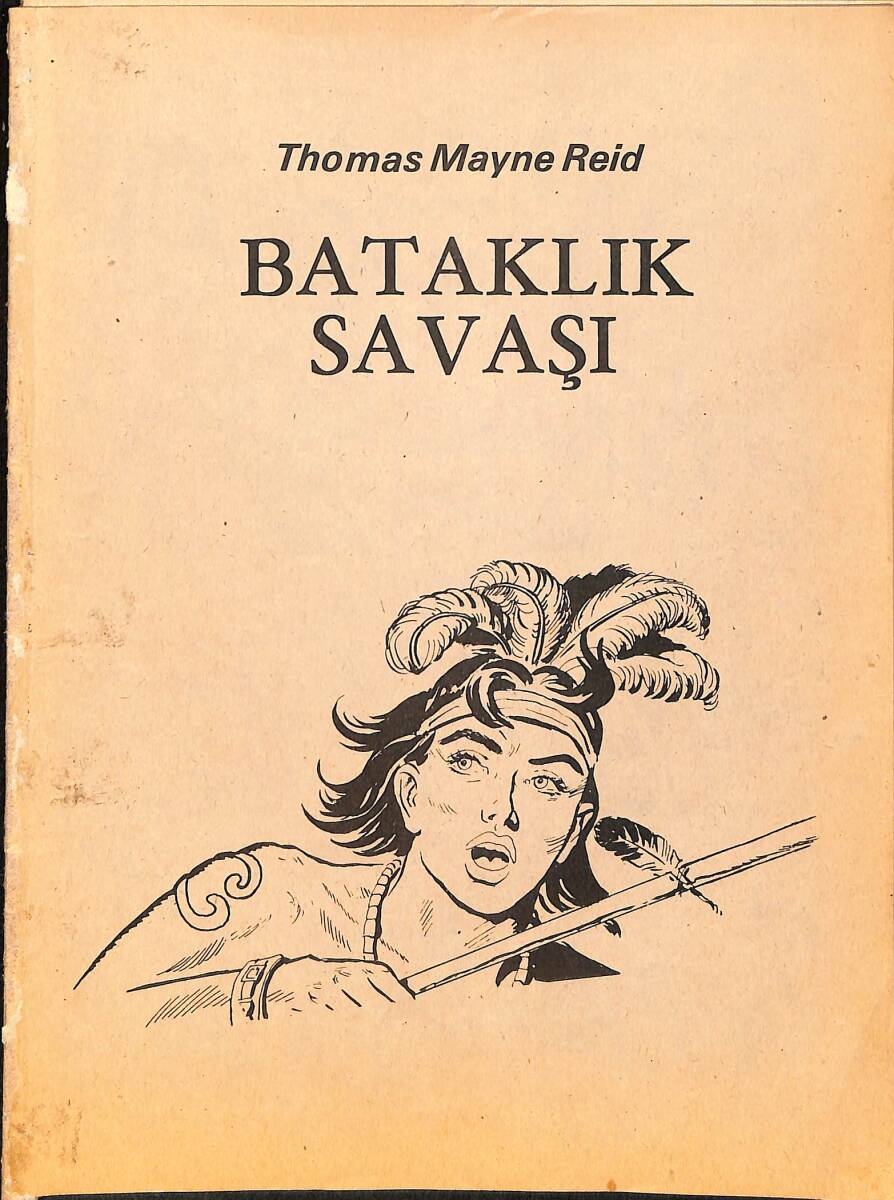 Thomas Mayne Reid - Bataklık Savaşı Çizgi Roman NDR98298 - 1