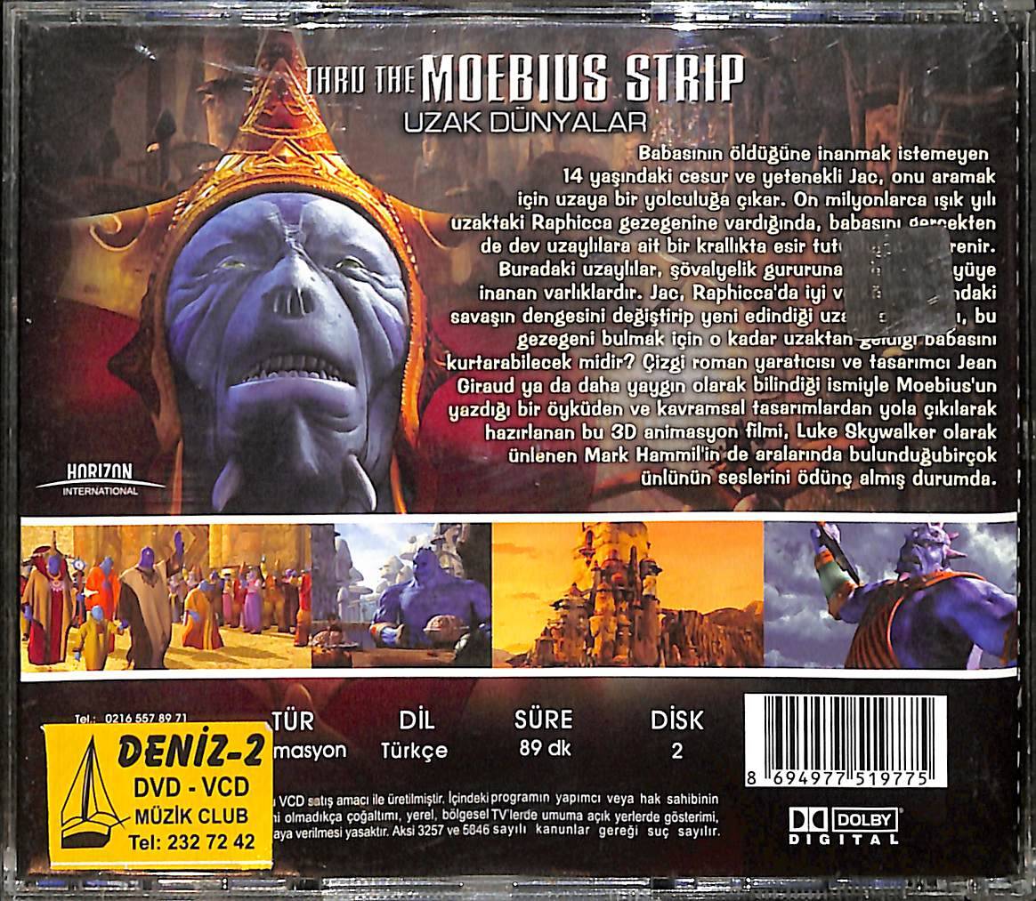 Thru The Moebius Strip – Uzak Dünyalar (Animasyon) Orjinal VCD Çizgi Film VCD28519 - 2