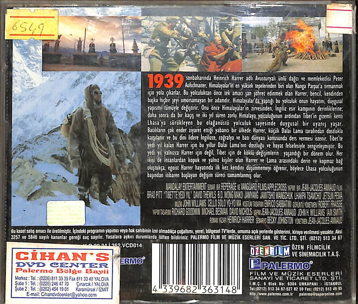 Tibet'te Yedi Yıl VCD Film (İkinci El) VCD26820 - 2