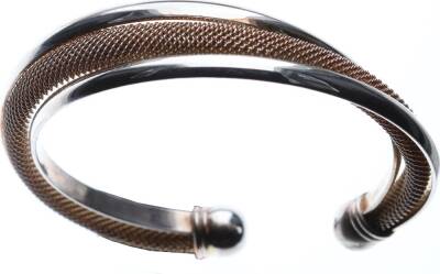 Tiffany & Co. 925 Ayar Gümüş Bilezik GMS017 - 4