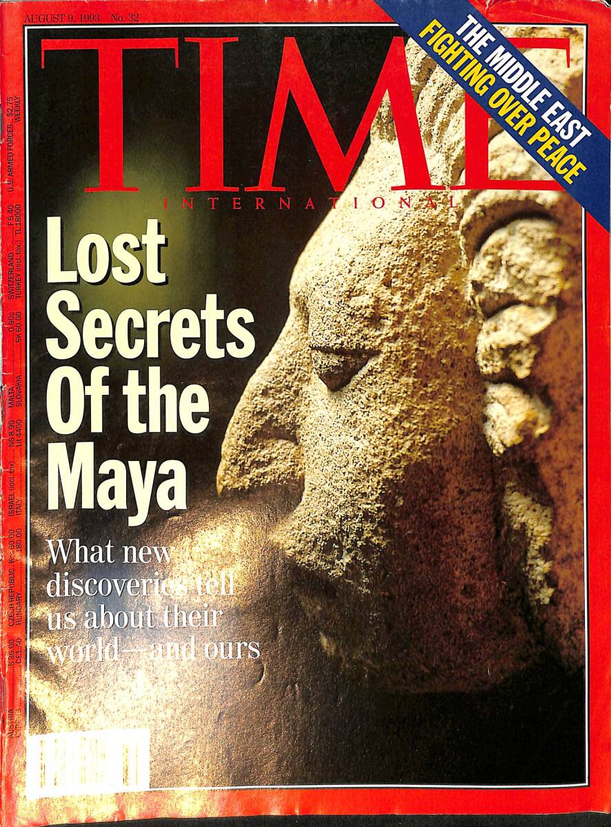 TIME International – August 9, 1993 No.32 – Arthur Kent - Miguel Indurain - Iris Lettieri - Lost Secrets Of the Maya NDR100635 - 1