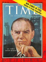 Time July 20, 1959 - U.S. Steels Roger Blough NDR79550 - 