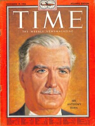 Time November 19 , 1956 - Sir Anthony Eden NDR79567 - 