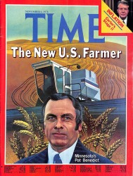 TIME NOVEMBER 6, 1978 - THE NEW U.S.FARMER PAT BENEDICT DRG1098 - 