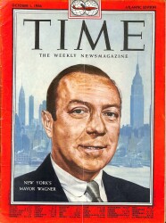 Time October 1 , 1956 - New Yorks Mayor Wagner NDR79593 - 