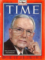 Time September 24 , 1956 - Philanthropist Rockefeller NDR79551 - 