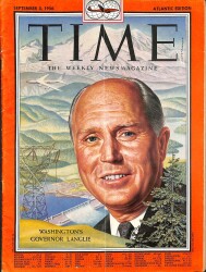 Time September 3, 1956 - Washingtons Governor Langlie NDR79596 - Gökçekoleksiyon