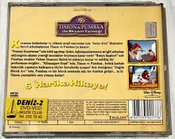 Timon & Pumbaa ile Akşam Yemeği (1993) VCD Çizgi Film ***ÇOK NADİR FİLM*** VCD28137 - 2