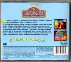Timon Pumbaa İle Dünya'yı Dolaşın (2003) VCD Çizgi Film VCD28159 - 2