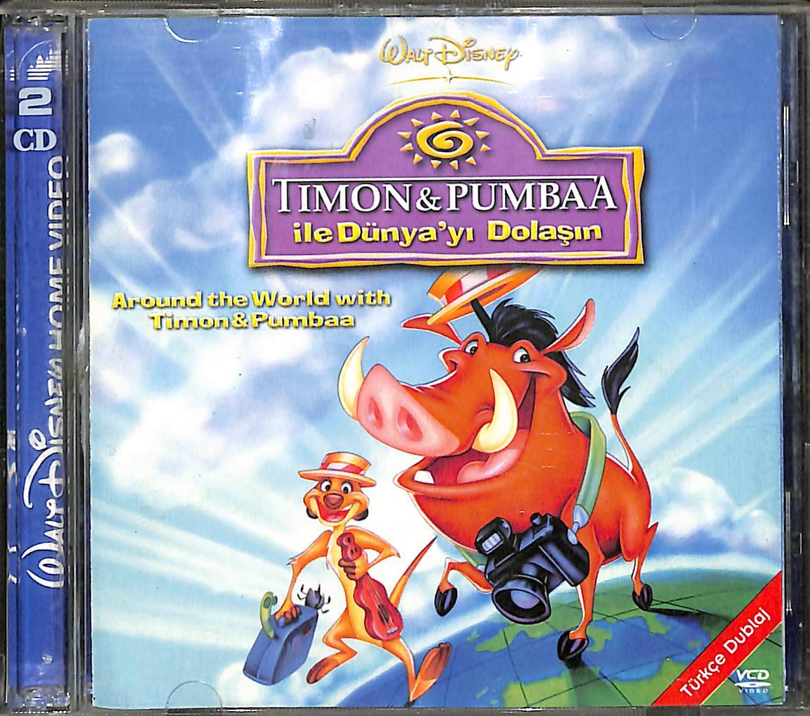 Timon & Pumbaa İle Dünyayı Dolaşın VCD Film (İkinci El) VCD27597 - 1