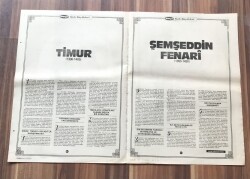 Timur - Şemseddin Fenarı Büyük Boy Poster GZ119356 - 2
