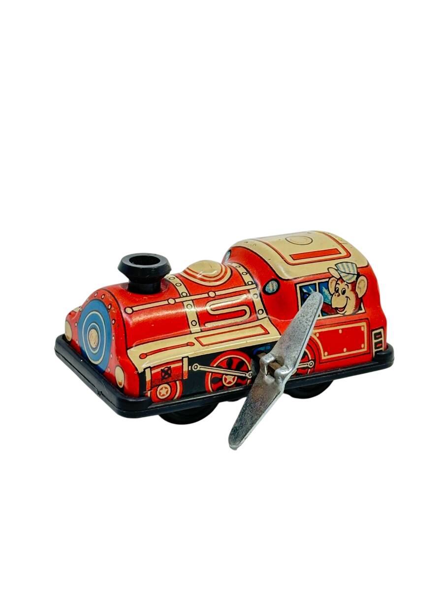 Tin Sanko Seisakusho Kurmalı Teneke Oyuncak Tren AOB4541 - 1
