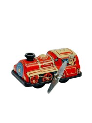 Tin Sanko Seisakusho Kurmalı Teneke Oyuncak Tren AOB4541 - 6