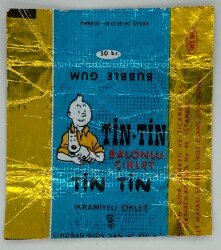 TİN TİN Sakız Kağıdı No 1 Sakız Kağıdı Stickers SKZ1017 - 1
